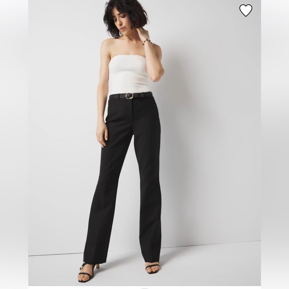 White House Black Market Black Trousers